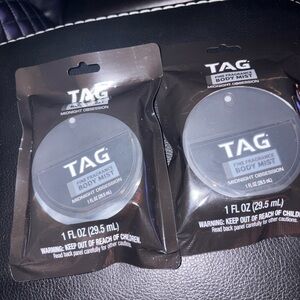 TAG Fragrance Mist in Black Packaging